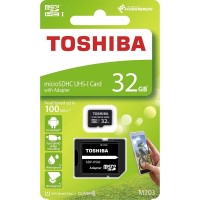 TOSHIBA 32GB MICRO-SDHC 100MB/ M203EA THN-M203K0320EA HAFIZA KARTI - 1